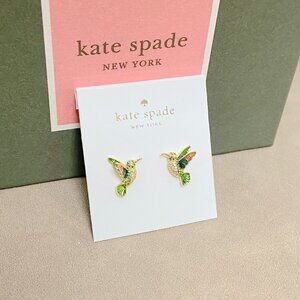 KATE SPADE Scenic Route Hummingbird Convertible Stud Earrings